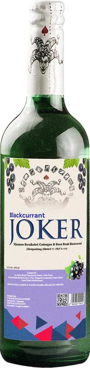 Botol Joker Blackcurrant